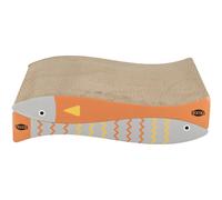 Griffoir pour chat poisson en carton Trixie (x2) Vert 40x30x11 cm