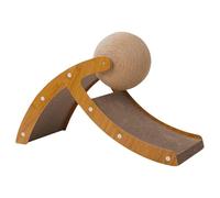 Griffoir pour chat - Pont à griffer rotatif en sisal | Jouet interactif avec boule à suspendre pour chat - Protection de meubles contre les griffures pour chatons d'intérieur
