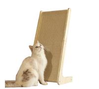 Griffoir pour chat | Poteau à gratter ergonomique en sisal avec fonction interactive | Pour chats d'appartement en intérieur | Pour grimper et se reposer à l'intérieur comme la chambre à coucher, le