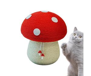 Griffoir pour chat pour l'intérieur, joli griffoir pour chat, portable, interactif, parfait pour un anniversaire d'animal domestique, intérieur et extérieur, soulagement de l'ennui, chats et chatons