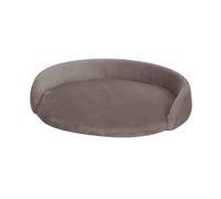 Griffoir pour chat rond avec rebord Nobby Pet De Luxe Gris 48x10 cm