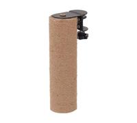 Griffoir pour chat sans perçage avec clip de protection réglable | Griffoir droit pour chat pour la maison, le salon, le coin, la fenêtre, la table, l'escalade, le jeu, l'entraînement