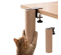 Griffoir pour chat sans perçage avec clip de protection réglable | Protection de meubles pour la maison, le salon, le coin, la fenêtre, la table, l'escalade, le jeu, l'entraînement, l'exercice