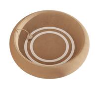 Griffoir pour chat - Sisal, 60 cm, griffoir en carton, ovale et rond | Tapis interactif de soin des ongles pour chats d'intérieur, soulagement du stress et plaisir