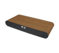 Griffoir pour chat tablette murale en carton D&D Home David Marron 30x29x24 cm
