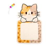 Griffoir pour chat | Tapis griffoir en feutre | Jouet interactif pour chat Protection des meubles Aide à l'escalade