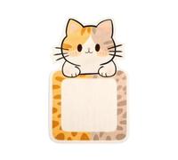 Griffoir pour chat - Tapis mural autocollant avec motif chat décoratif - 80 x 50 cm - Jouet inclus