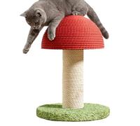 Griffoir Pour Chat,Tour En Sisal Avec Base Solide Et Forme De Champignon - Arbre À Chat Griffoirs - Pour Chaton Exercice Stimulation Mentale Exercice Physique Anniversaire Maison Appartement Intérieur
