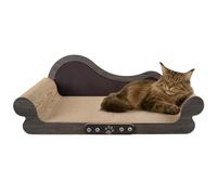 Griffoir pour Chat XXL - Grattoir Chat 68cm Design Canapé - Carton Ondulé Renforcé - pour Lit Chats et Salon