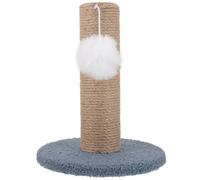 Griffoir pour Chaton à Poteau Réutilisable, Stable, avec Balle | Bois Dense, Tube Papier et Lint, Usage Domestique, Style Simple et Élégant, pour Chatons et Chats