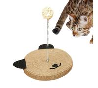 Griffoir pour Chaton | Jouet en Bâton avec Une Clochette Intégrée - Tapis À Griffer en Sisal | pour Le Grattage De Toutes Les Races en Intérieur Maison Tapis Canapé Sol