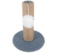 Griffoir pour Chaton Réutilisable, Poteau Simple avec Balle Suspendue | Panneau de Densité, Tube Papier et Lint, Usage Domestique, Sécurité Accrue, pour Chat et Chaton