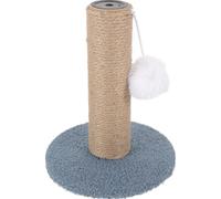 Griffoir pour Chaton Stable et Réutilisable avec Balle Suspendue | Panneau de Densité, Tube Papier, Revêtement Doux, Style Simple et Élégant, pour Intérieur, Chats, Petits Animaux