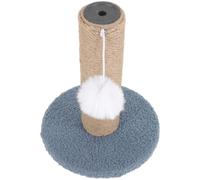 Griffoir pour Chatons avec Poteau à Griffer, Base Plate et Boule | Panneaux en Bois Dense, Tube Papier et Peluche, Usage Intérieur Salon, Protège Meubles et Divertit