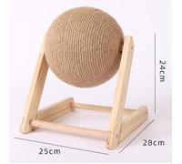 Griffoir pour Chats Carton Chat Griffoirs Carton Ondulé pour Chat Planche à Gratter Grattoir Boule Drôle Jouets Plaque de Fond en Bo