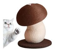 Griffoir pour chats en forme de champignon, en sisal, jouets d'enrichissement, protection de meubles pour entraînement comportemental, aire de jeu, appartement, maison, salon