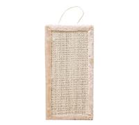 Griffoir pour chats en sisal - Panneau de particules - Lit rectangulaire - Tapis d'entraînement à griffe