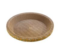 Griffoir pour chats, planche à gratter ondulée haute densité pour chats, lit griffoir pour chats, fournitures pour animaux de compagnie pour chats d'intérieur, support de jeu actif