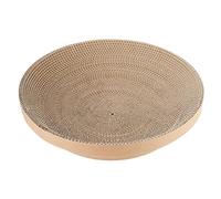 Griffoir pour Chats Rond Chat Jouet Grattoir Meubles Protecteur Ondulé Griffe Planche Antidérapant Chaton Lit Canapé Ongles Grattoir Garde Rayure Planche À Gratter pour Chats(Replacement Core)