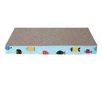 Griffoir pour Chats Tapis À Gratter en Carton for Chat, Tapis À Gratter for Chat, Lit De Salon for Chats D'intérieur, Planche À Gratter pour Chats(B)