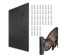 Griffoir pour chèvre | Tapis de soulagement des démangeaisons pour animaux de la ferme | Brosses en crin de cheval sans danger pour le toilettage des animaux de la ferme