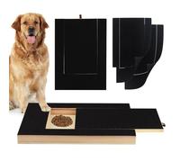 Griffoir pour chien avec boîte à friandises 35 x 25 x 3 cm, tampon à gratter pour ongles, planche à ongles sans stress, ponceuse à griffes alternative, pour soin des ongles de chien