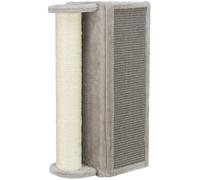 Griffoir pour coins de pièce 19 × 58 × 19 cm gris