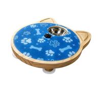 Griffoir rotatif pour chien avec boîte à friandises | Tapis antidérapant à ventouse pour chiens - Pour chat - Enrichissement des animaux domestiques - Tapis cerveau cognitif