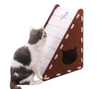 Griffoir triangulaire en feutre pour chat, tapis d'escalade, fournitures pour chatons, exercices de repos, protection des meubles, entraînement, correction du comportement