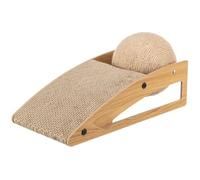 Griffoir - Trixie - Rampe Avec Balle - 40 X 20 X 17 Cm - Carton, Mdf, Jute - Pour Chat