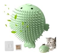 Griffoirs tête de chat Coussin de Grattage Auto-Nettoyant avec à Chat | Coussin griffoir mural de toilettage pour chaton pour Chat d'Intérieur Mur Porte Salon Entrée
