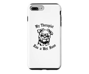 Griffon Bruxellois Mon thérapeute a Le Nez mouillé Coque pour iPhone 7 Plus/8 Plus