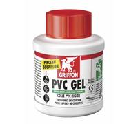 Griffon - Colle PVC GEL AQUA bidon 250ml avec pinceau - GRIFFON : 6140214