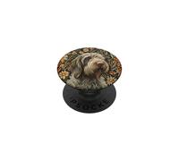 Griffon Korthals ou Griffon pointant à Poil Dur PopSockets PopGrip Adhésif