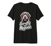 Griffon pointant à Poil Dur - Scruffy mais majestueux T-Shirt Haut de Gamme