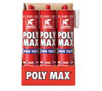 Griffon Poly Max High Tack - Colle De Construction (12pcs) - Blanc - Cartouche - 425gr