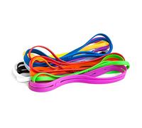 Grifiti Big-Ass Bands X Cross Style 5 Pack 9" x 5/8" For Books, Camera Lens, Art, Cooking, Wrapping, Exercise, MacBooks, Bag Wraps, Bungies Replacements, and Made with Silicone Instead of Rubber or Elastic Assorted Colors