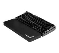 Grifiti Fat Wrist Pad 35,6 x 7 x 1,9 cm Noir est un fin repose poignet pour clavier 10 sans clé et claviers Mécaniques en nylon Noir Surface