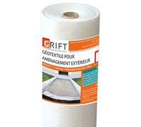 GRIFT - Géotextile - 100g/m² - 20m² - 1m x 20m