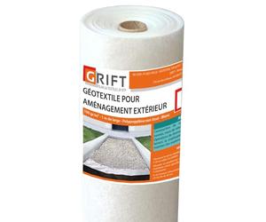 GRIFT - Géotextile 40 m², 100 gr/m², 2x20m²