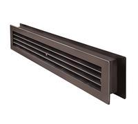 Griglia PL 480 x 98 telescopica Marrone