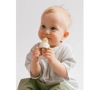 BIBS Biberon pour bébé – 2 tétines en silicone, compatible congélation, sans BPA, 4+ mois – Ivory