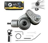 Grignoteuse de Tôle, Cisaille à Tôle Électrique Accessoire de Perceuse Grignoteuse en Métal Grignoteuse de Tôle pour couper des plaques de métal(perceuse non incluse)