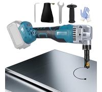 Grignoteuse Électrique Sans Fil, 950W Grignoteuse De Métal Sans Fil Compatible Avec Makita 18v, 3.5m/min, 1900 SPM, Tête de Grignoteuse Rotative 360°, Grignoteuse Réglable 3 Vitesses (Sans Batterie)