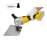 Grignoteuse en métal sans fil compatible avec batterie Makita 18 V, tête de grignoteuse rotative à 360°, mortaise en métal sans balais pour tôle