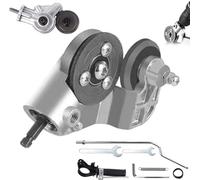 Grignoteuse en titane - Outil de coupe de tôle - Outil de coupe de tôle - Grignoteuse universelle pour perceuse électrique - Coupe précise sans bavure sur l'acier, l'aluminium, le cuivre (1 pièce)