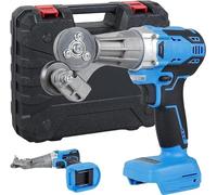 Grignoteuse sans Fil Compatible avec Batterie Makita 18/21 V, grignoteuse de tôle 1200 TR/Min, Coupe-Plaque métallique, cisaille électrique pour Couper l'acier Inoxydable, l'aluminium, Le pl