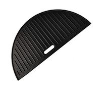 GriHero Grille de cuisson réversible en fonte demi-lune pour Kamado Joe, grand œuf vert et autres grills Kamado, grille de cuisson demi-lune de 45,7 cm