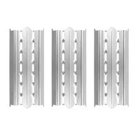 GriHero Lot de 3 cache-brûleurs en acier inoxydable pour plaque chauffante Broil King Signet, Sovereign et Monarch - Répartiteur de flamme - Pièces de rechange pour barbecue Broil King 18429