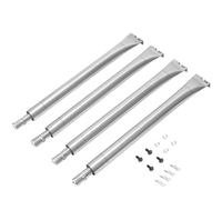 GriHero Lot de 4 brûleurs de rechange en acier inoxydable 18633 pour barbecue à gaz Broil King Imperial & Regal - 43,8 cm - Pour barbecue Broil King Baron